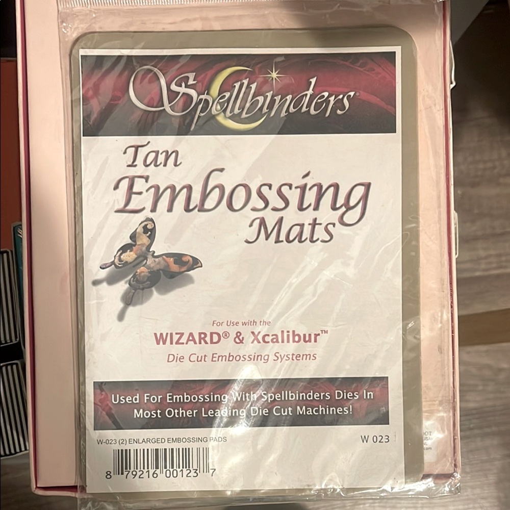 Spellbinders Tan Embossing Mats